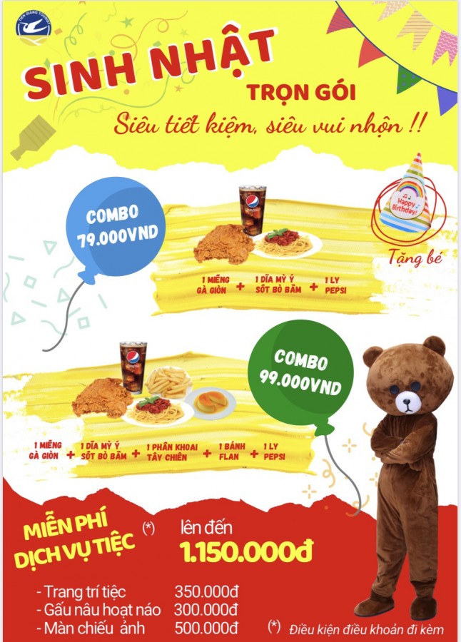 Sinh nhật trọn gói